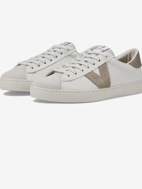 Veja leather and suede sneakers,